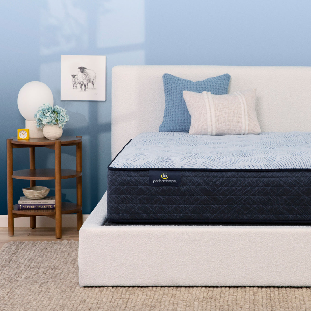 Perfect Sleeper Blue Lagoon Nights 13.5" Plush Mattress