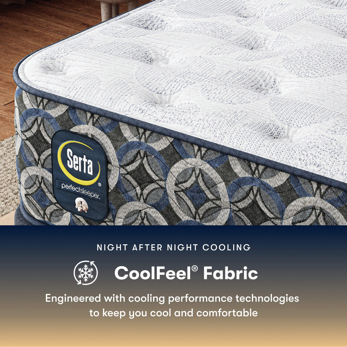 Perfect Sleeper Orange Coast 13" Medium Mattress