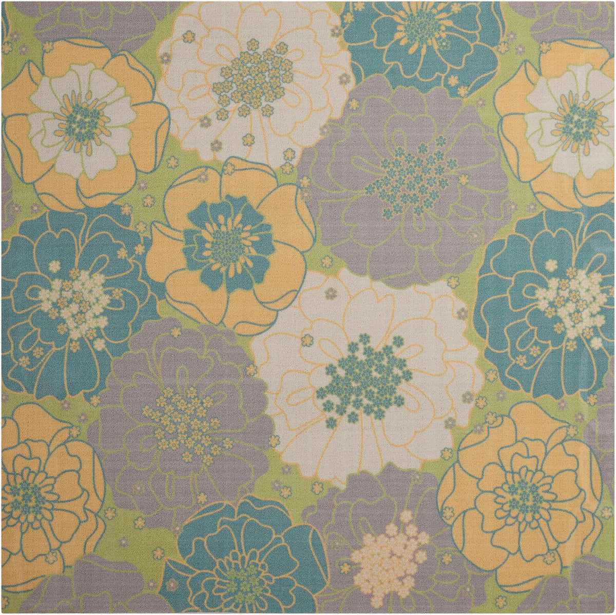 Home & Garden RS021 Green Rug