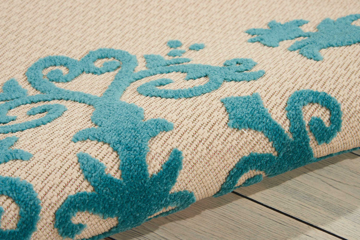 Aloha ALH12 Aqua Rug