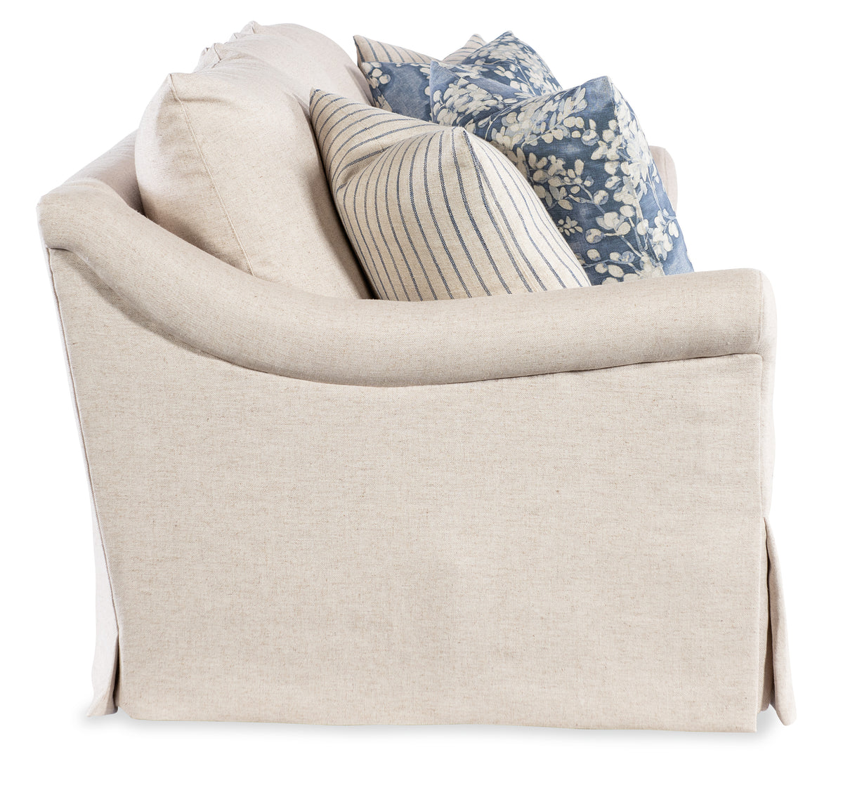 Emme Skirted Grand Sofa