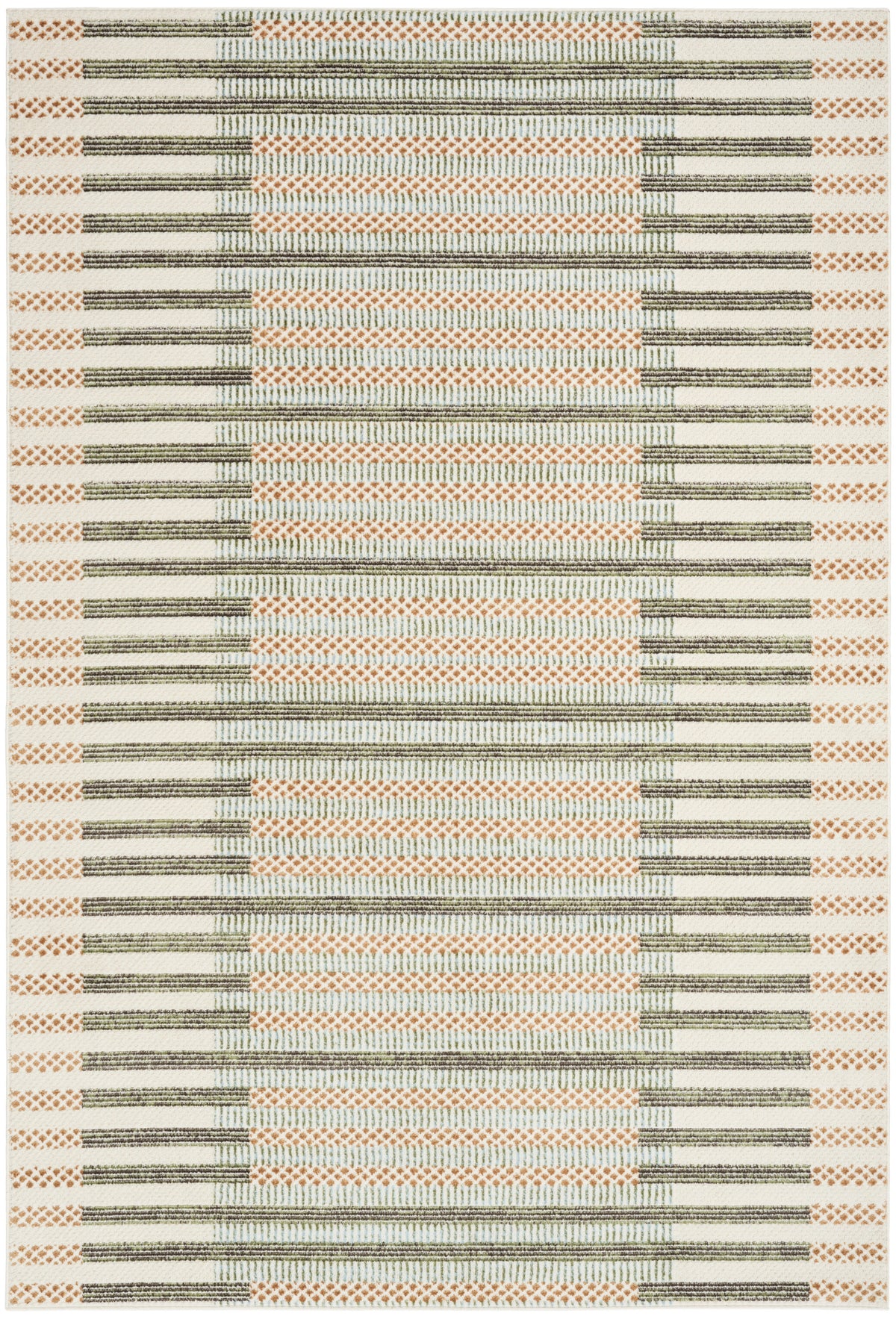 Nordic NRC15 Ivory Multicolor Rug