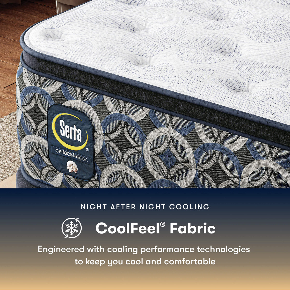 Perfect Sleeper Orange Coast 14" Plush Pillow Top Mattress