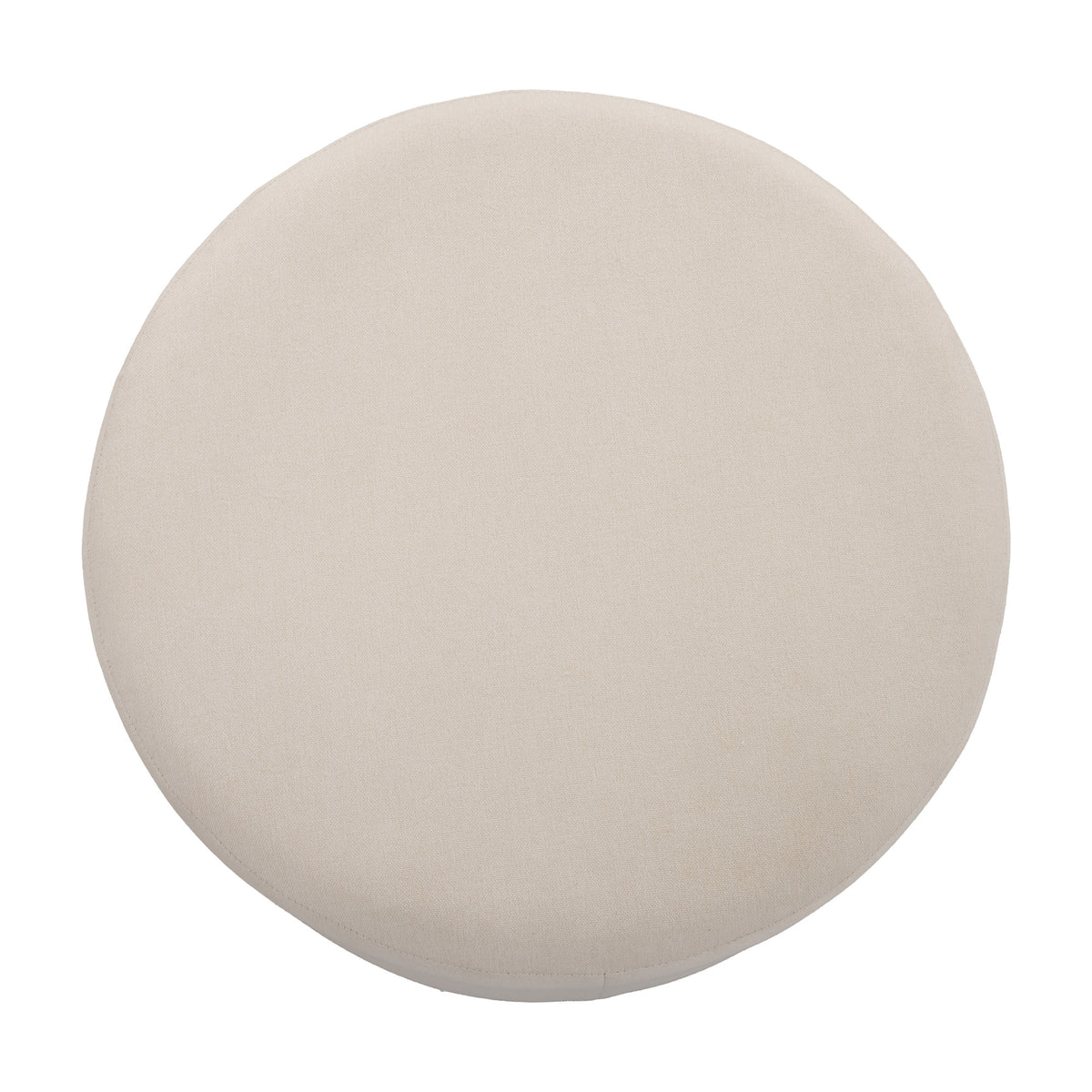 Lyra Fabric Pouf Ottoman 22" W