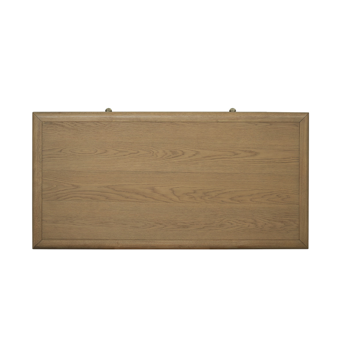 Reed Rectangular Coffee Table with Casters