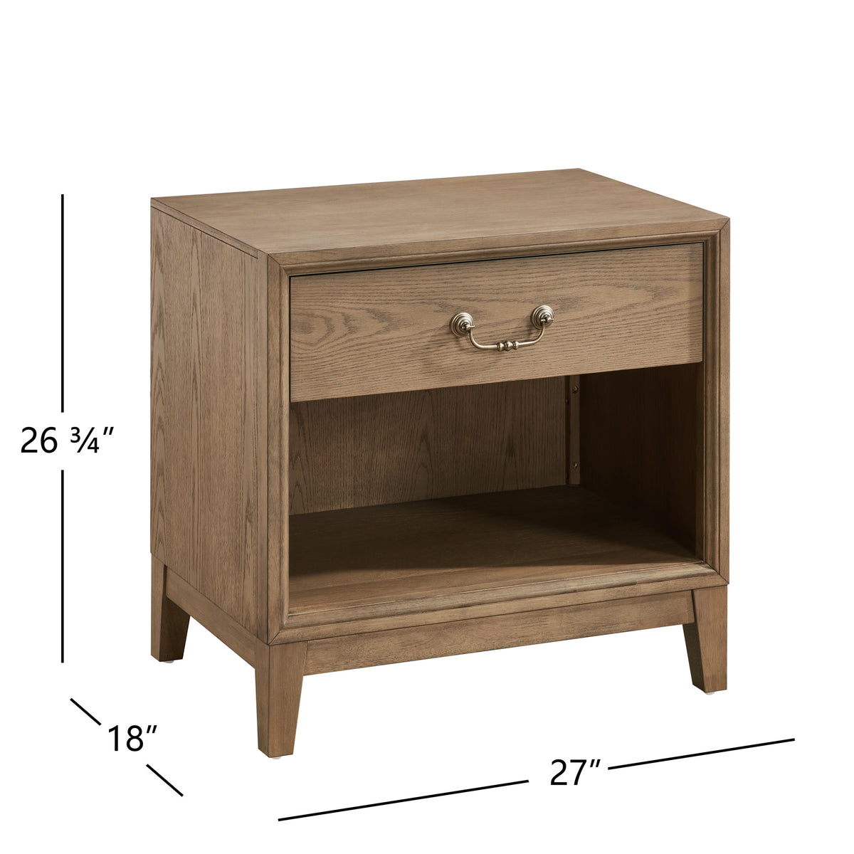 Arlington Nightstand 25.98" H