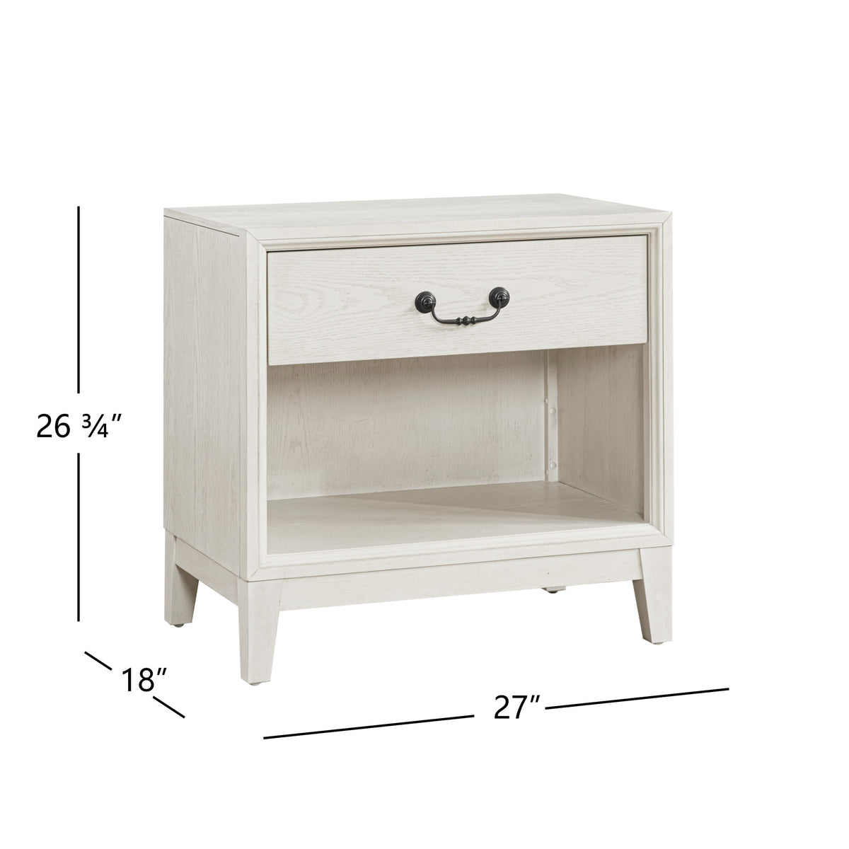 Arlington Nightstand 25.98" H