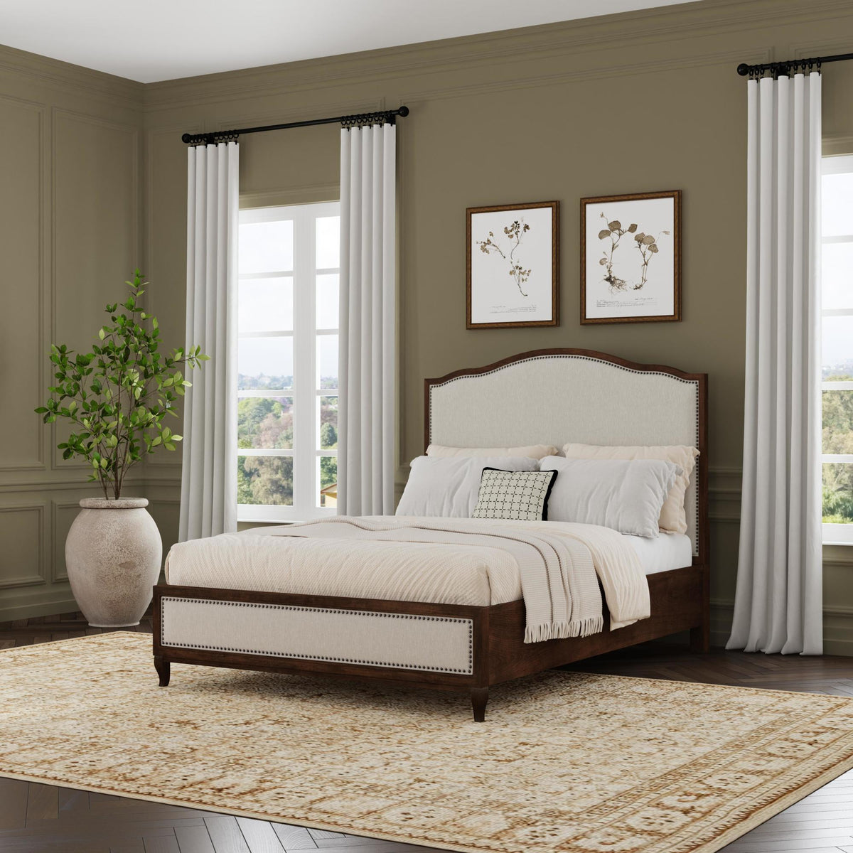 Bellevue Queen Bed (W1042-90Q)