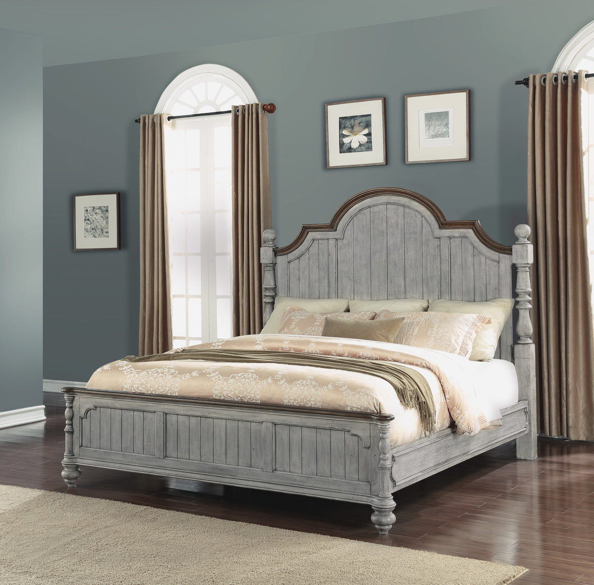 Plymouth King Poster Bed