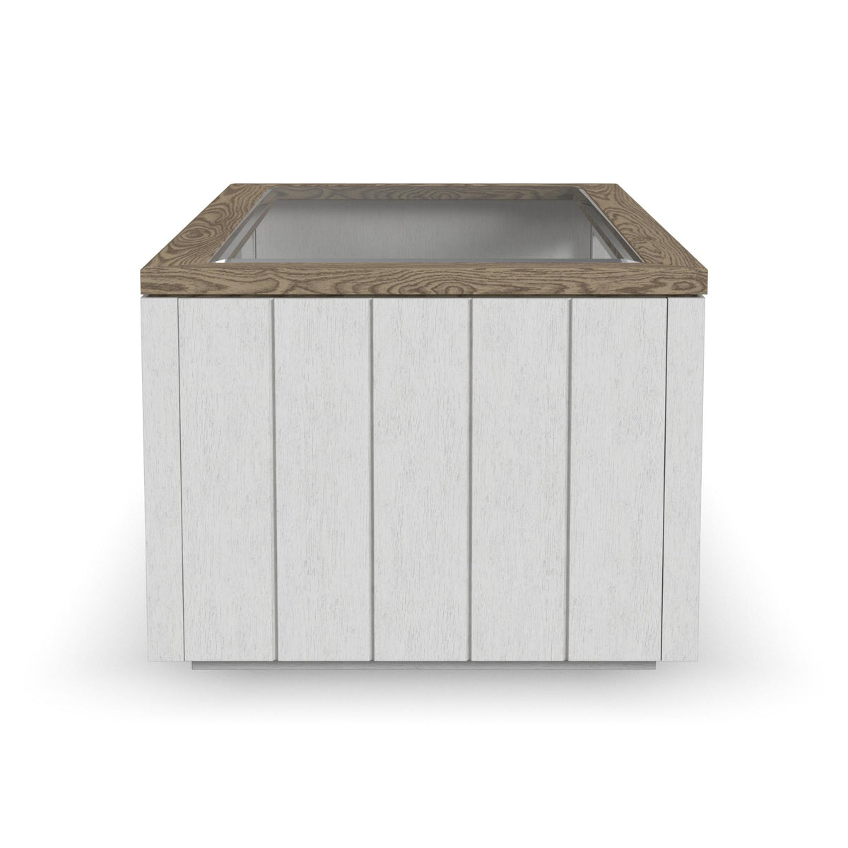 Melody Rectangular Coffee Table with Casters
