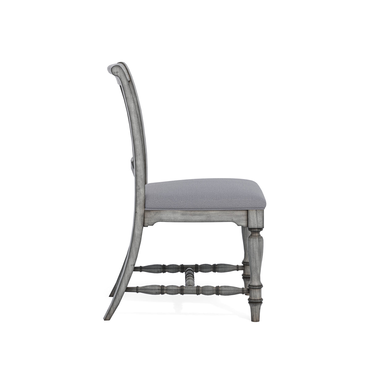 Plymouth Pair of Armless Dining Chairs 22" W