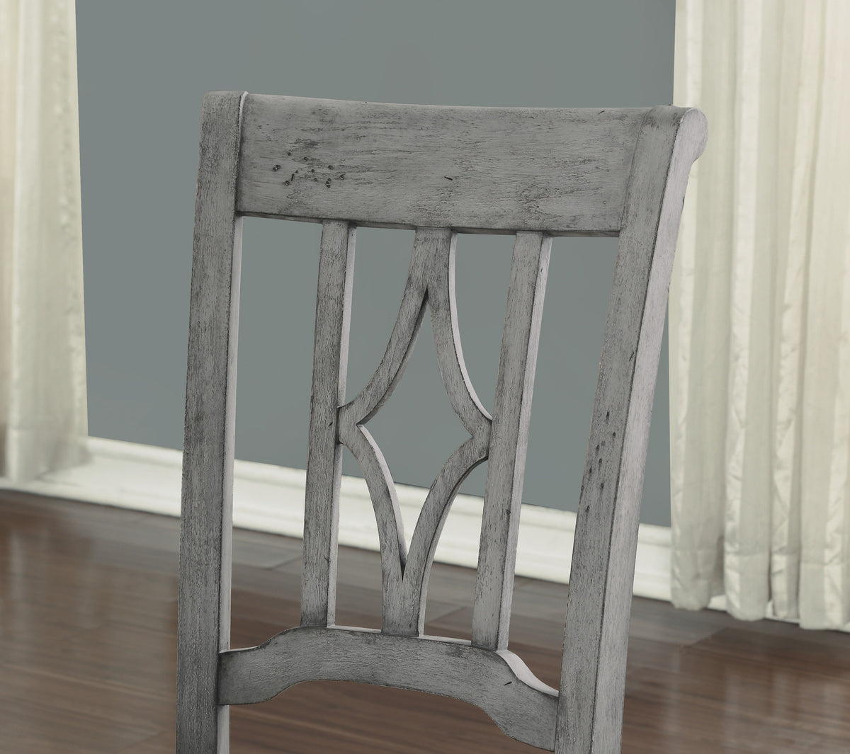 Plymouth Pair of Armless Dining Chairs 22" W