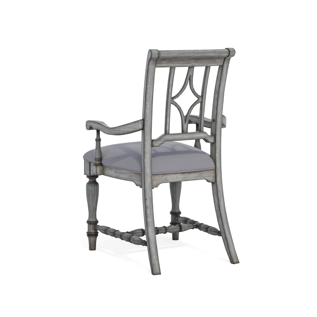 Plymouth Pair of Upholstered Arm Dining Chairs