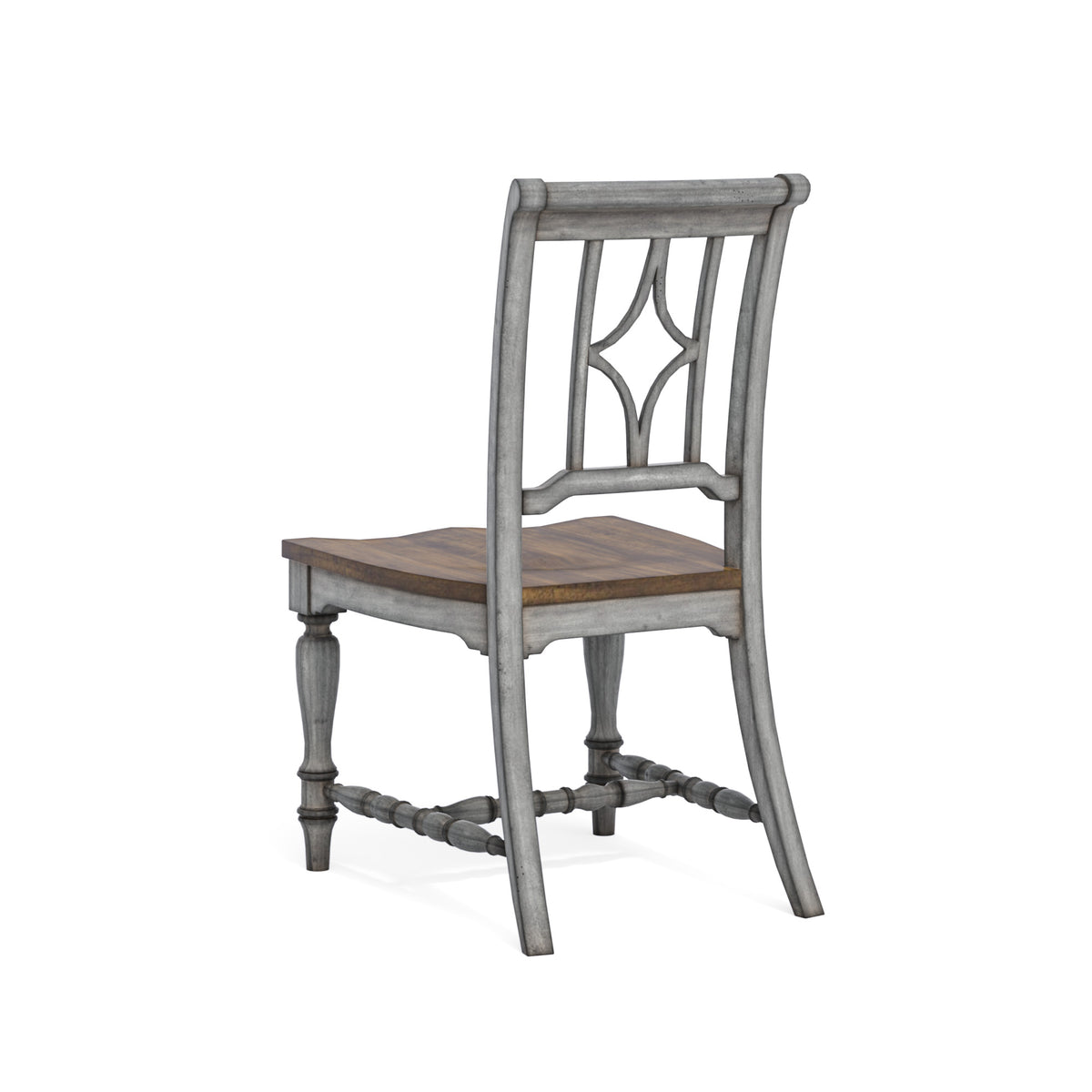 Plymouth Pair of Armless Dining Chairs 22" W