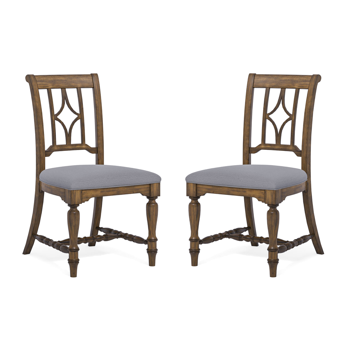 Plymouth Pair of Upholstered Dining Chairs