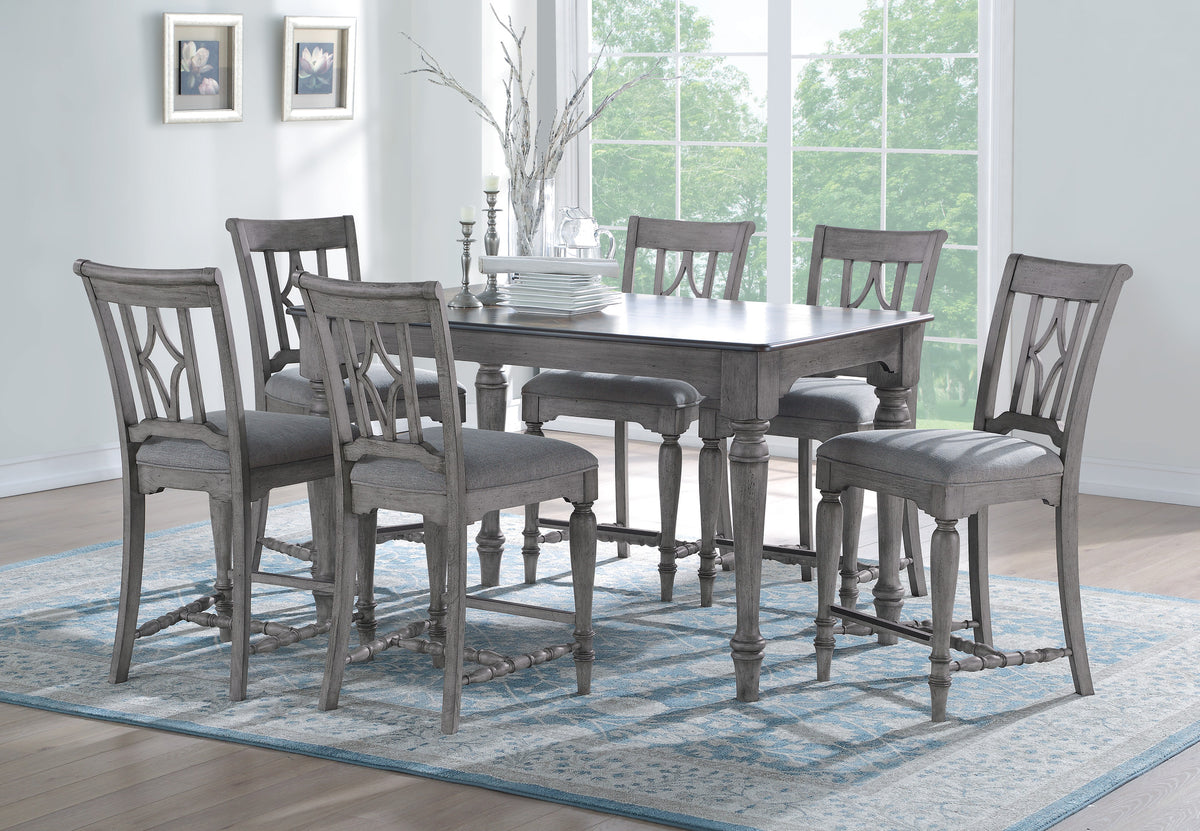 Plymouth Pair of Armless Dining Chairs 21" W
