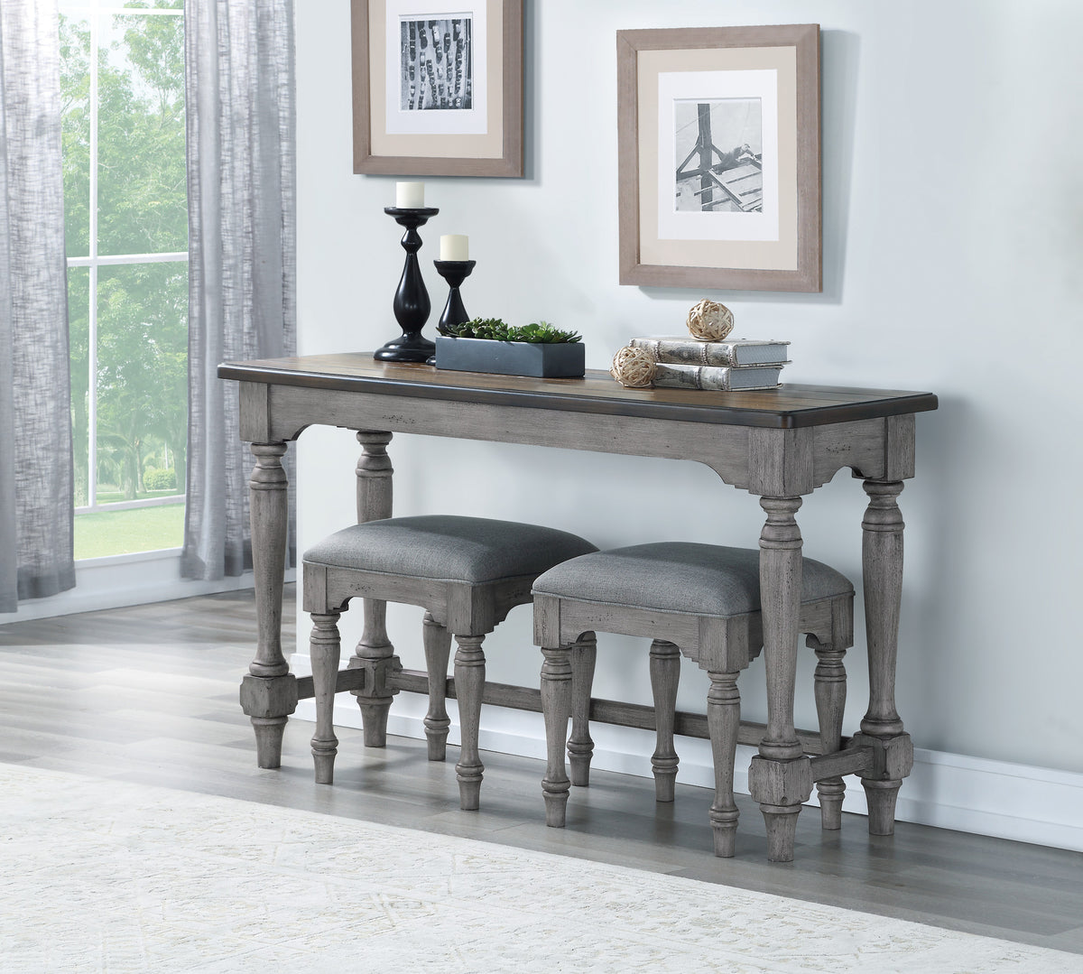 Plymouth Sofa Table 58" W