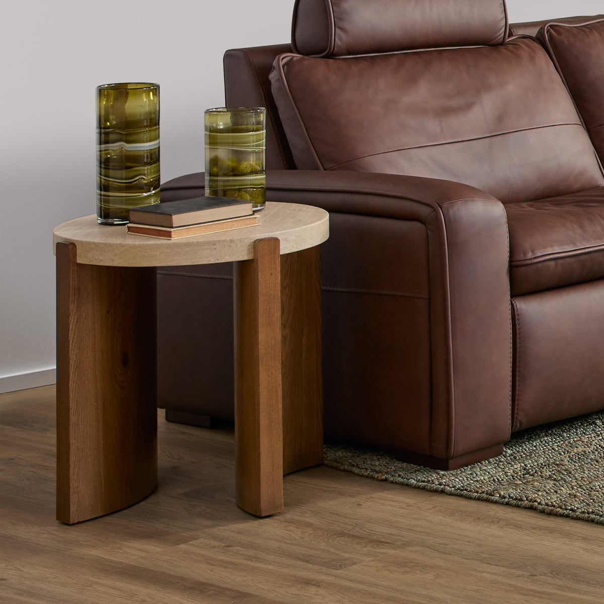 Eclipse Round End table (W1488-02)