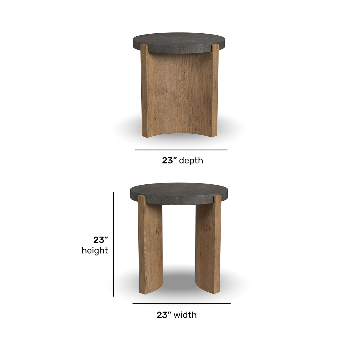 Eclipse Round End table (W1488-022)