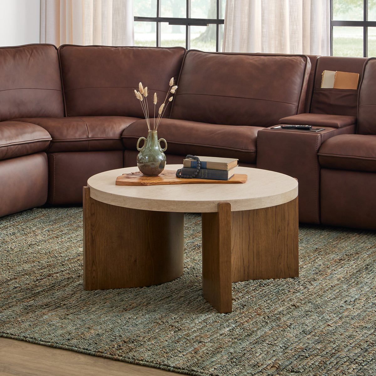 Eclipse Round Coffee table (W1488-033)