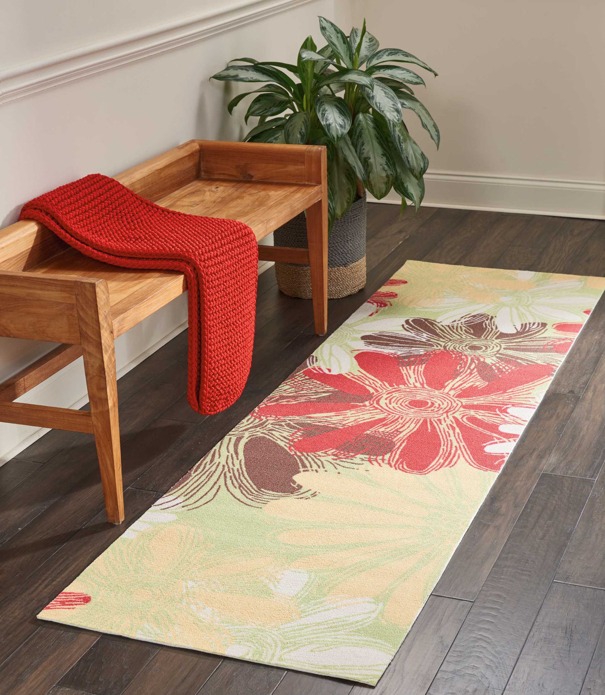 Home & Garden RS022 Green Rug