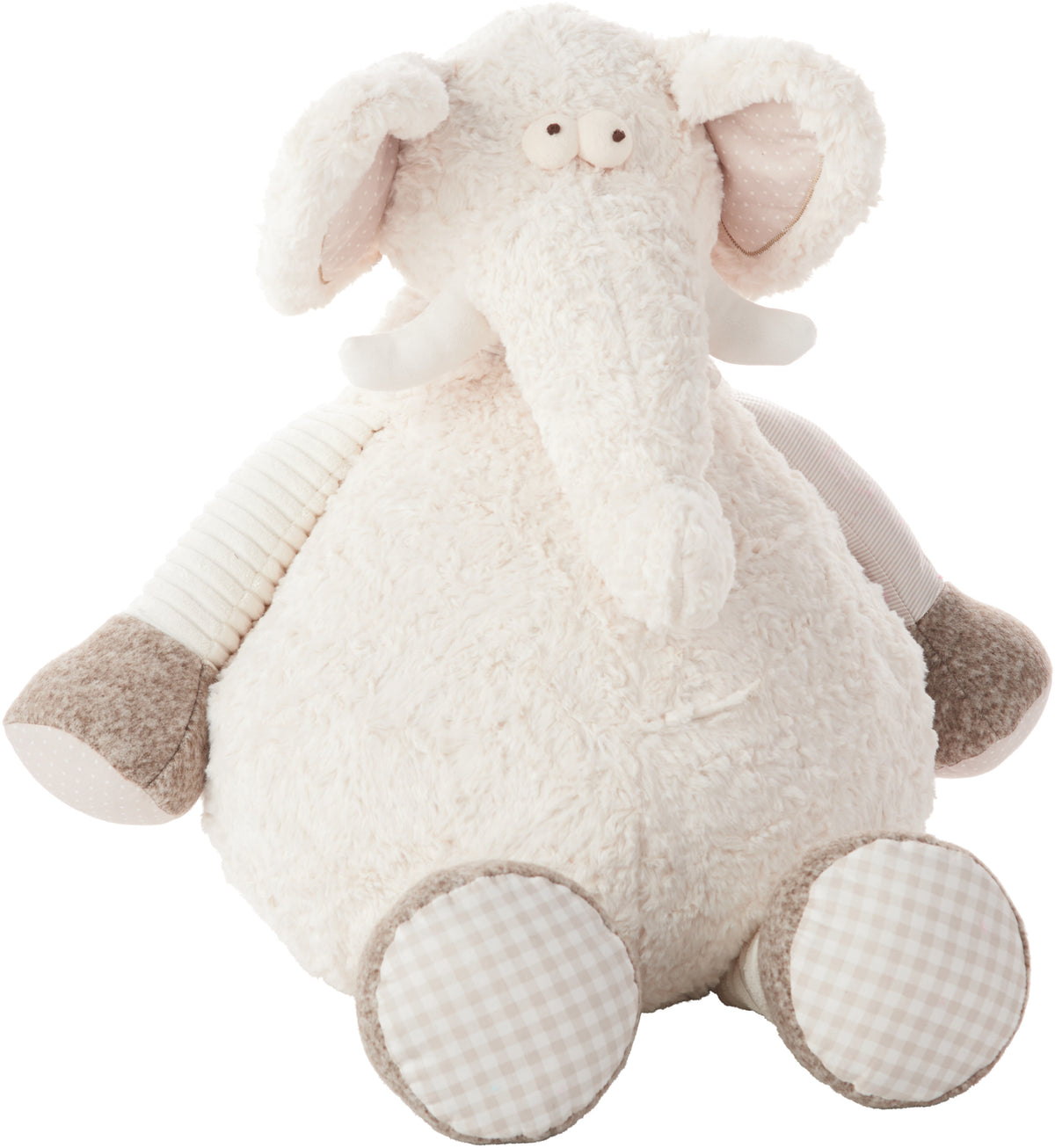 Plush Lines N1463 Ivory 22" x 26" Plush Animals