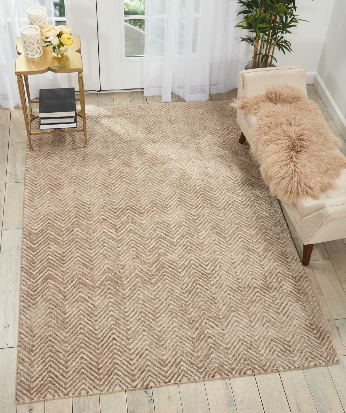 Deco Mod DEC03 Taupe Rug