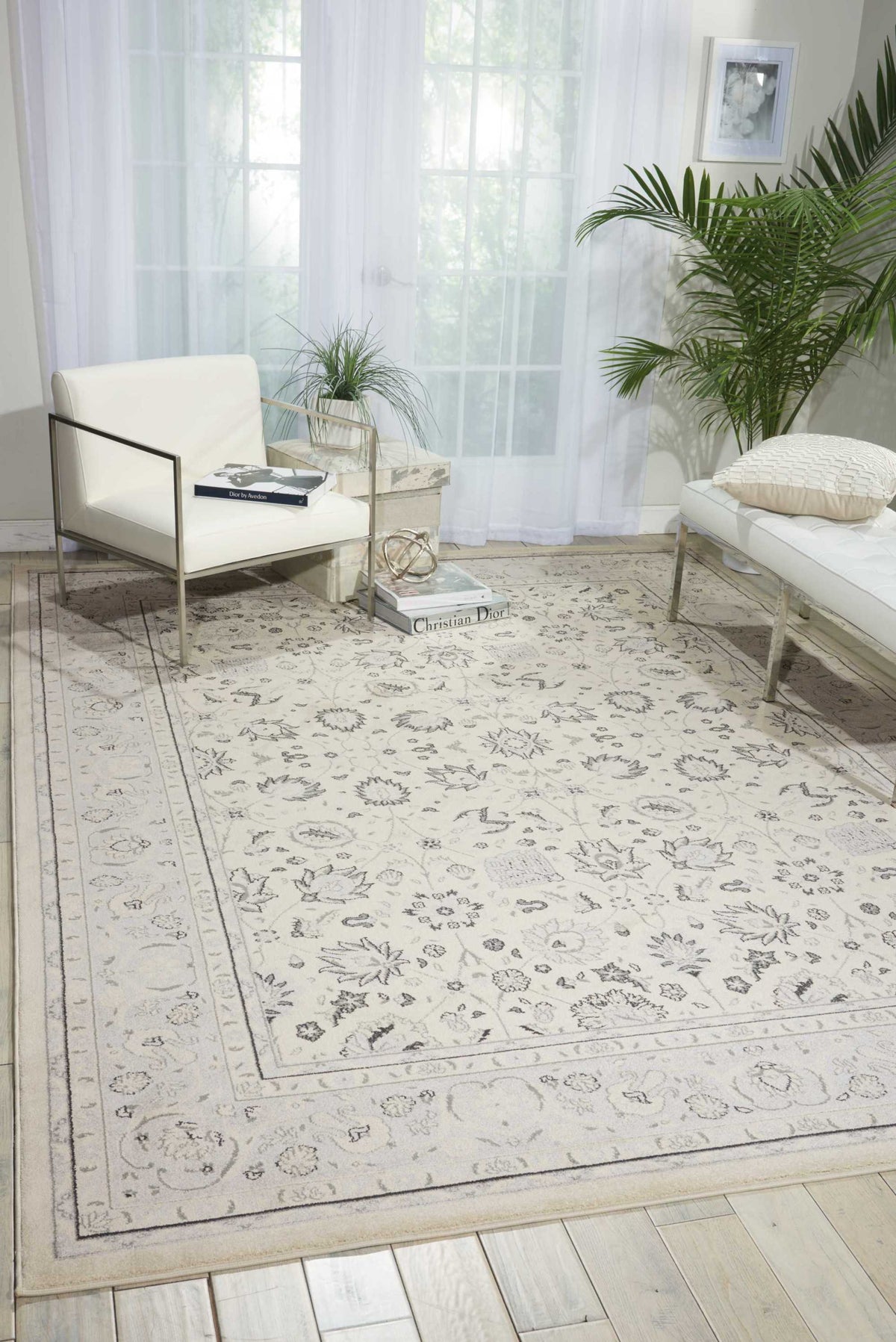 Maymana MYN10 Ivory Rug