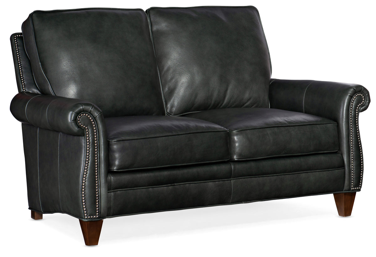 Reddish Stationary Loveseat