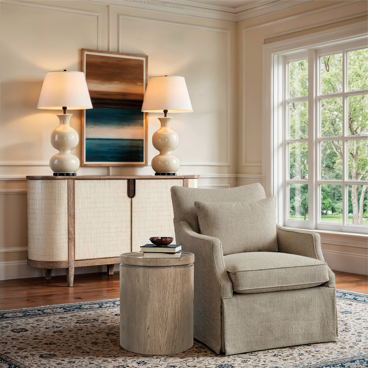 Azriel Swivel Glider