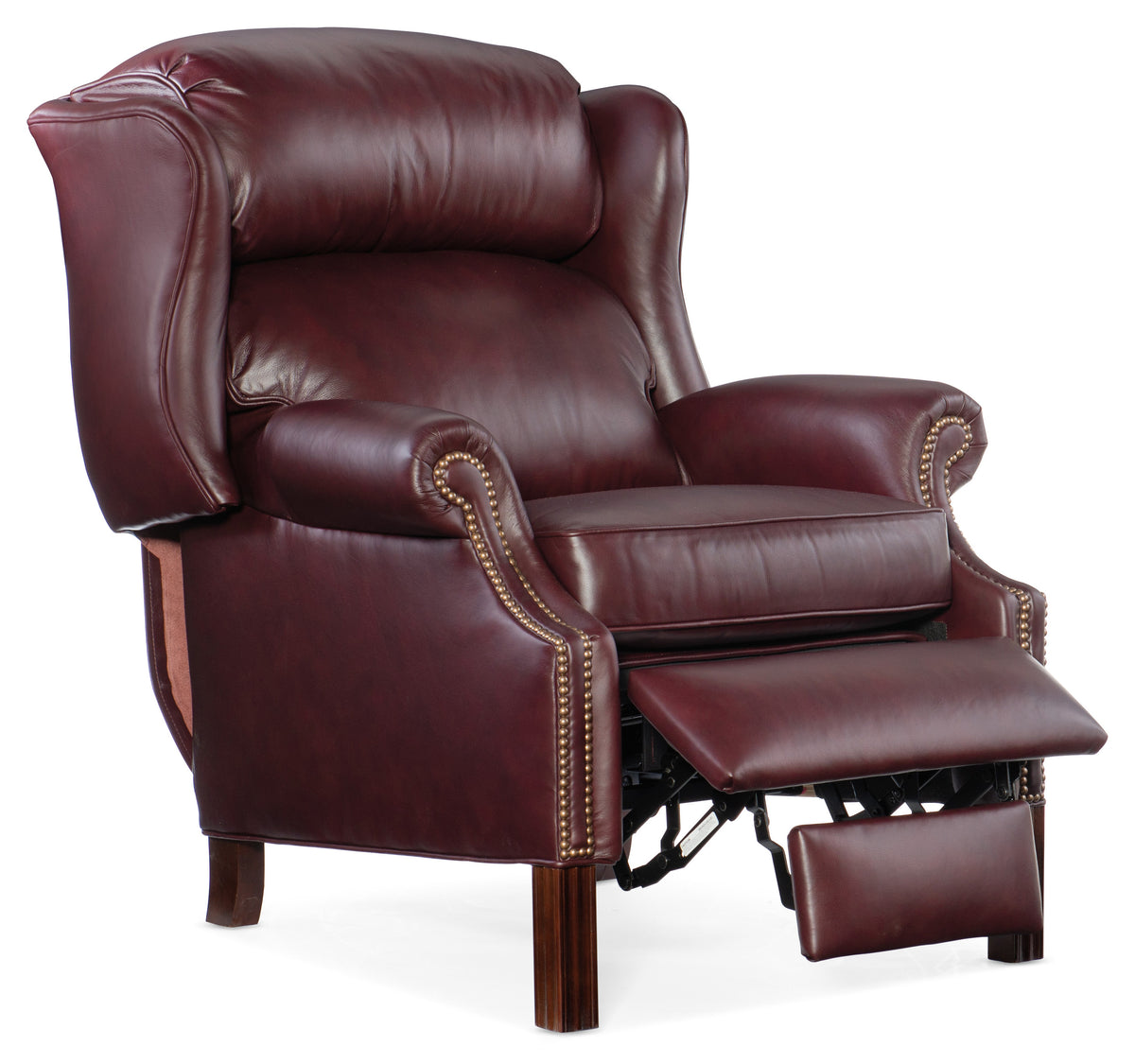 Chippendale Reclining Wing Chair