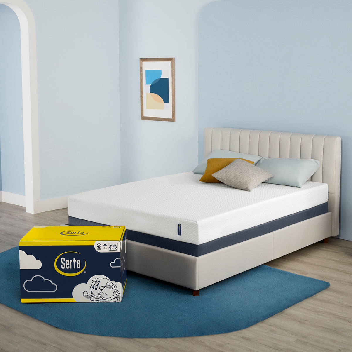For Ewe 7" Medium Firm Memory Foam Mattress