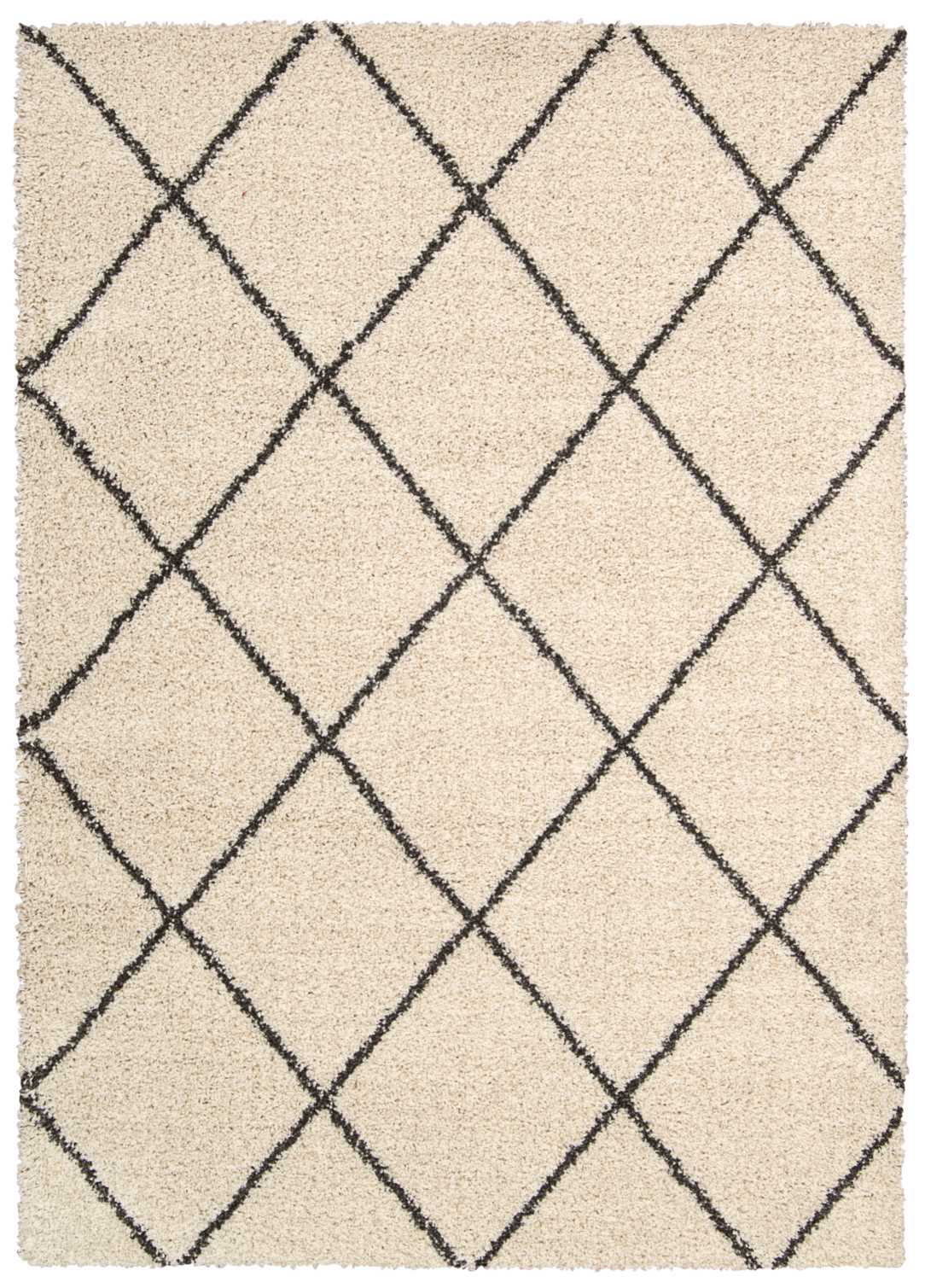 Brisbane BRI03 Ivory Charcoal Rug