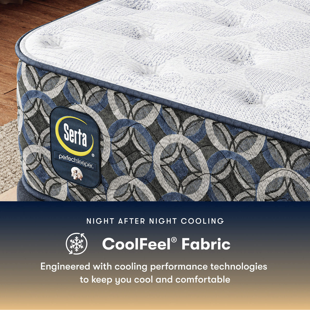 Perfect Sleeper Orange Coast 13.5" Plush Mattress