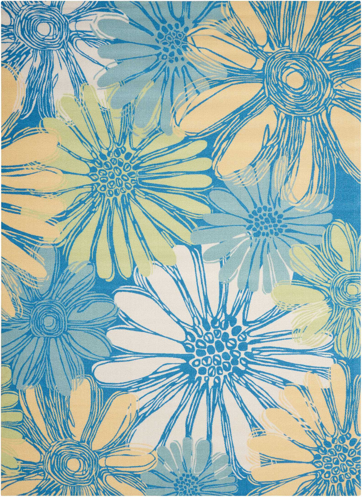 Home & Garden RS022 Blue Rug