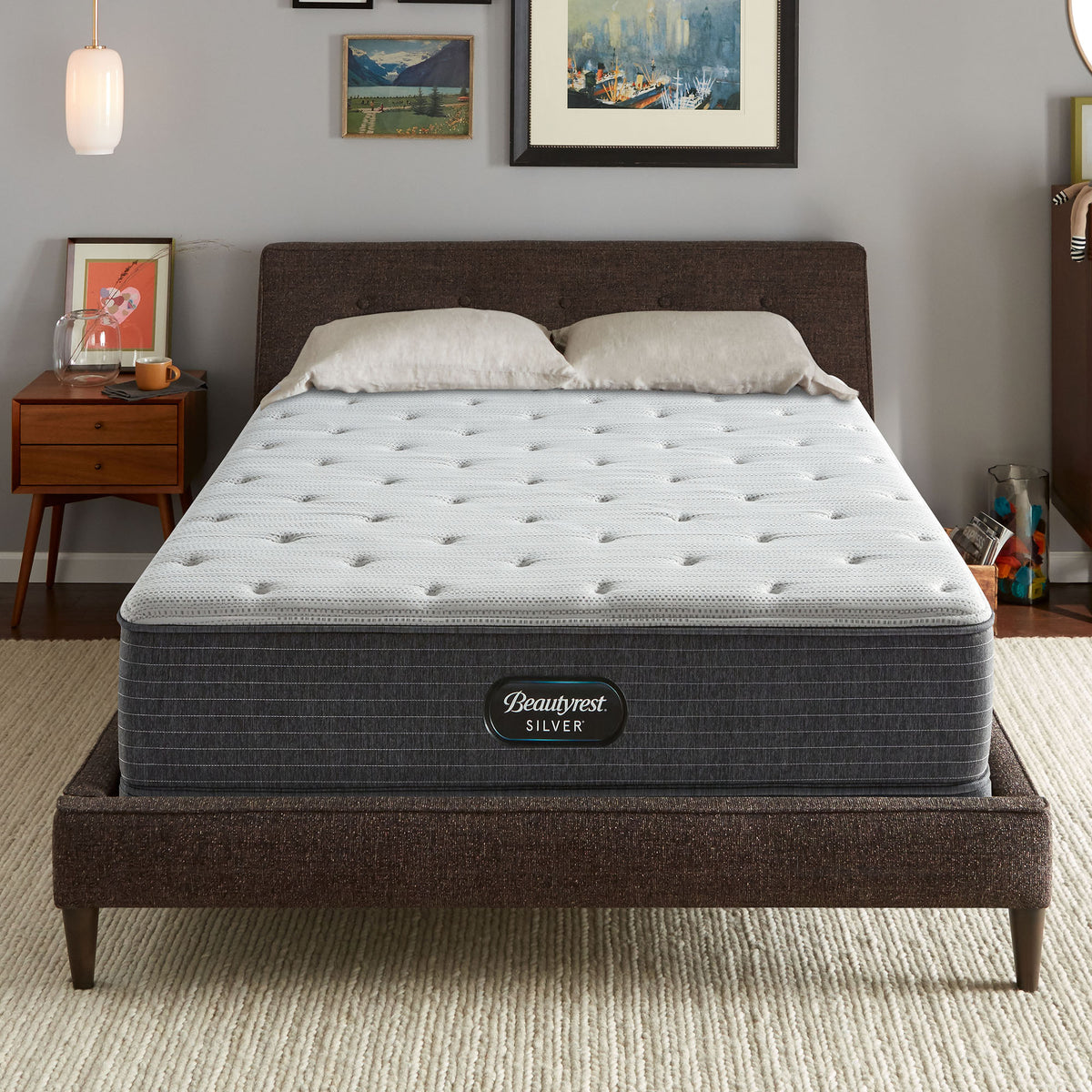Silver BRS900 12" Medium Firm Mattress
