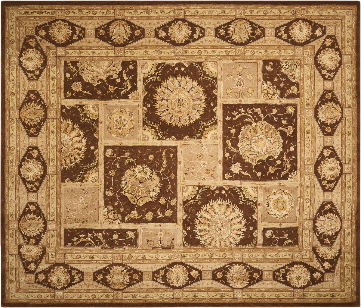 Nourison 3000 3007 Brown Rug