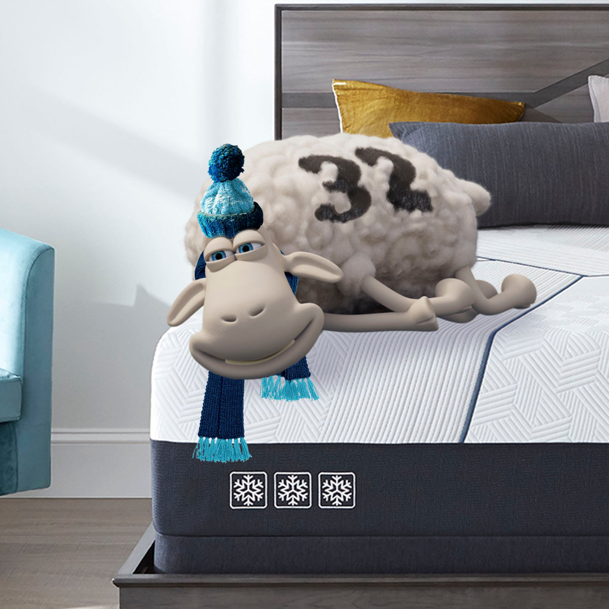 iComfort CF 3000 13.5" Hybrid Plush Mattress