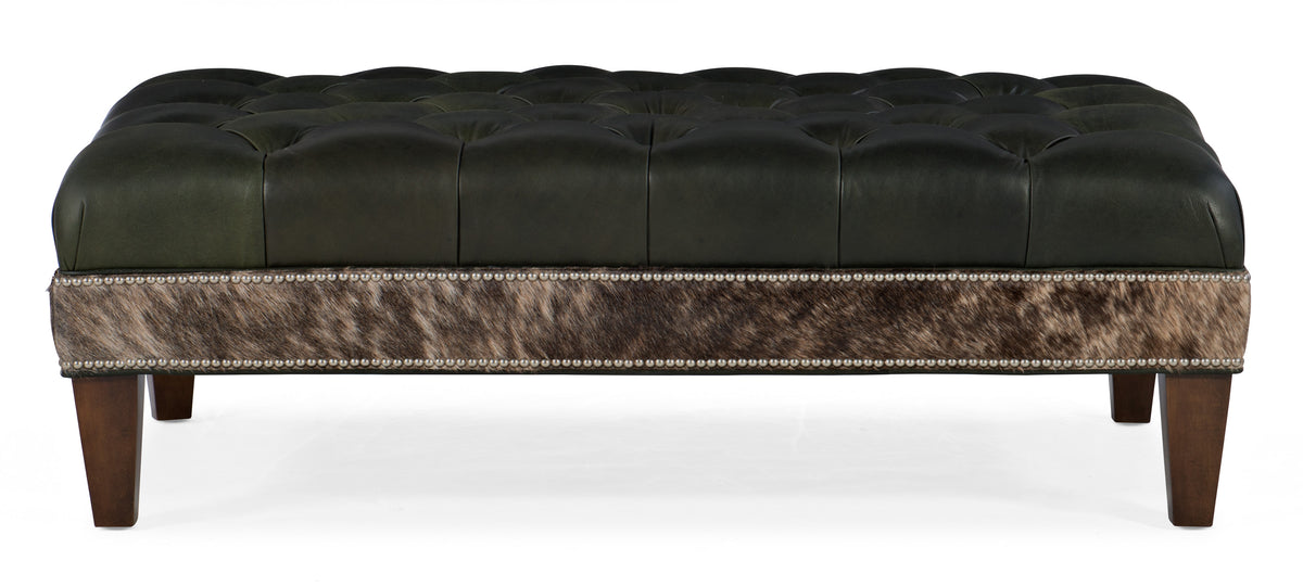 XL Rects Tufted Rectangle Ottoman