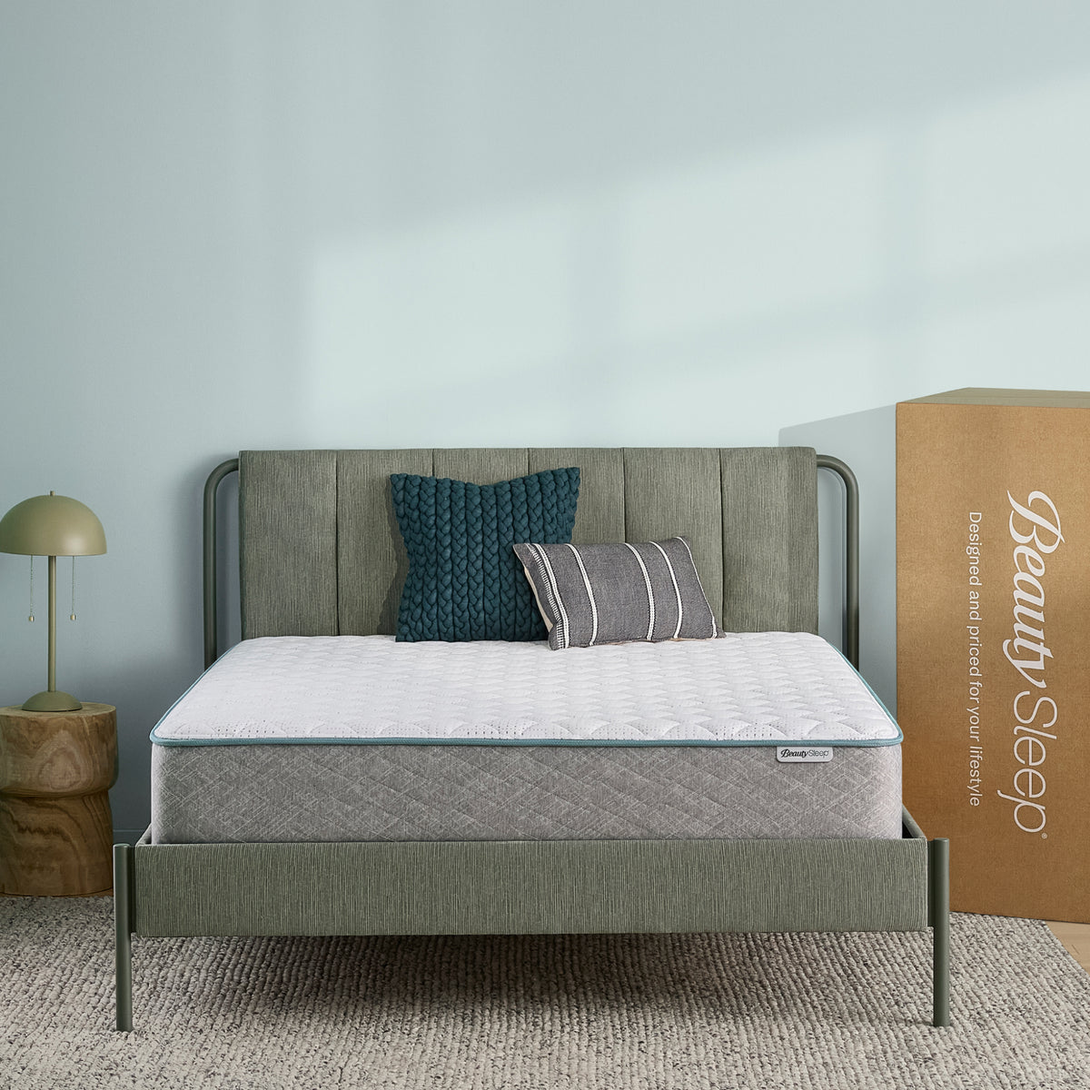 Slumber Time 10" Memory Foam Firm Mattress in a Box