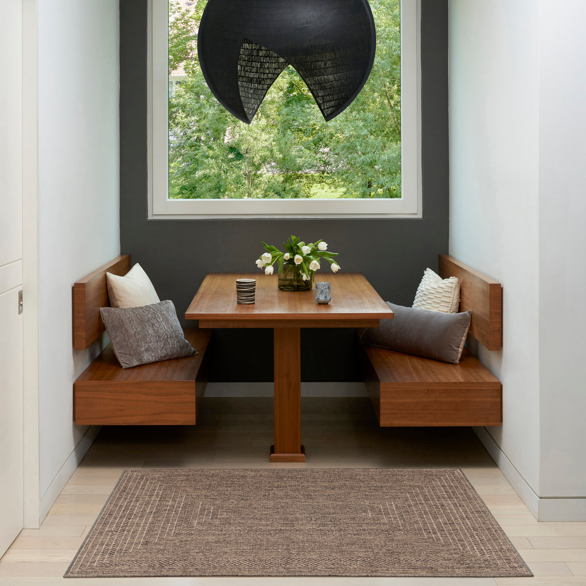 Tulum TLM04 Brown Rug