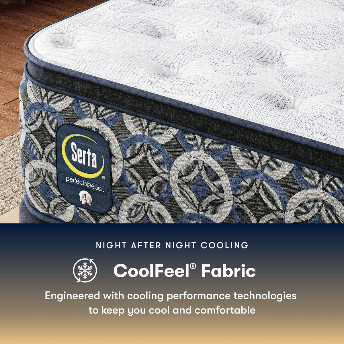 Perfect Sleeper Orange Coast 14" Medium Pillow Top Mattress