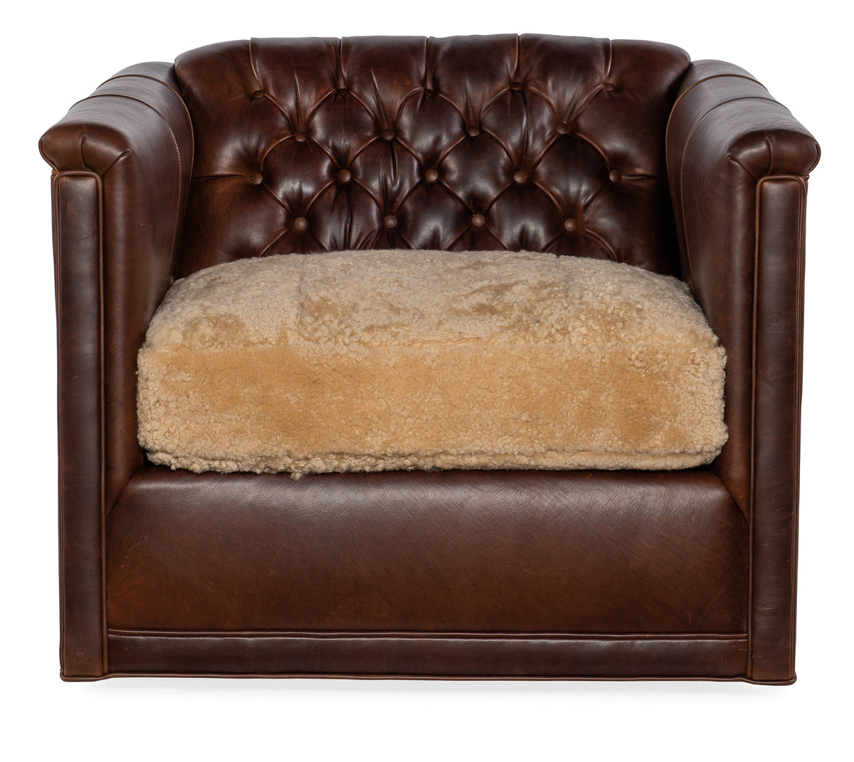 Jaden Swivel Tufted Chair