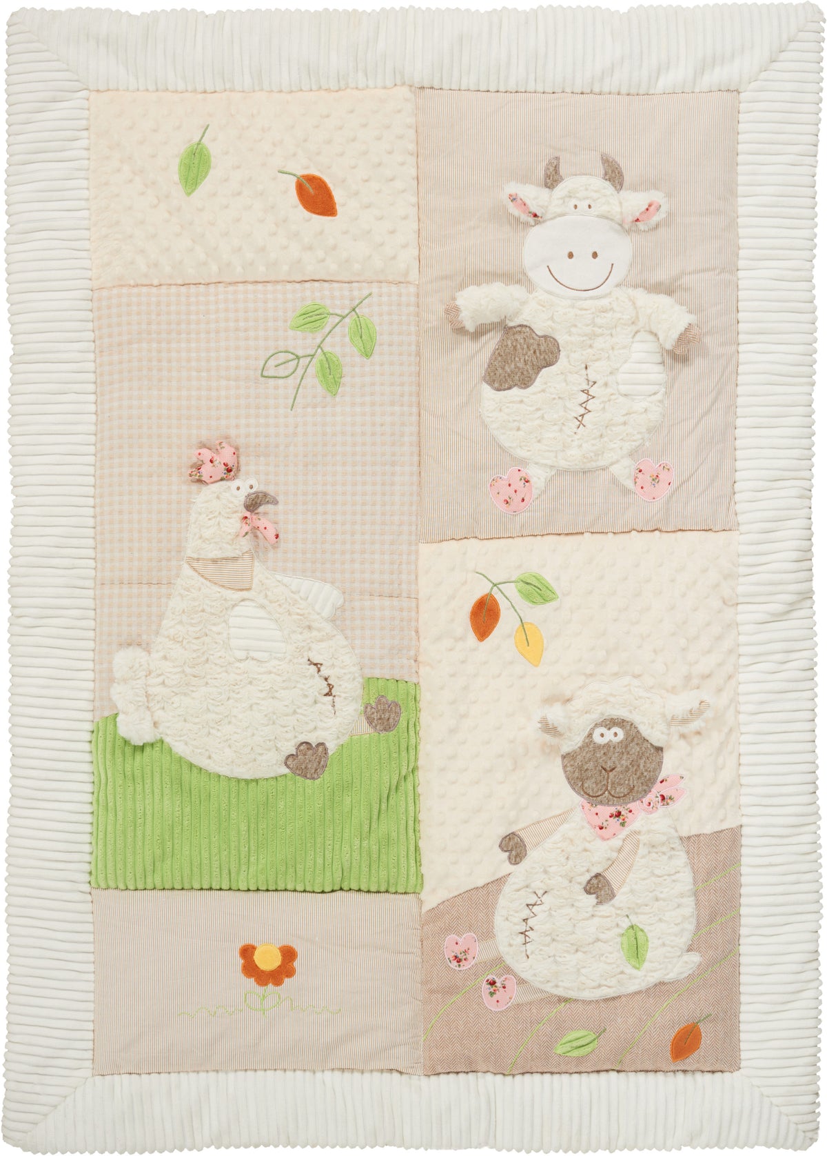 Plush Lines N7199 Multicolor 36" x 48" Plush Animals