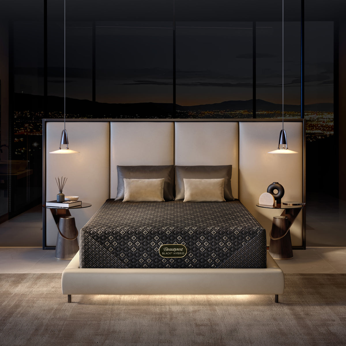 Beautyrest Black Hybrid Series Four XCS 14.75" Firm Mattress