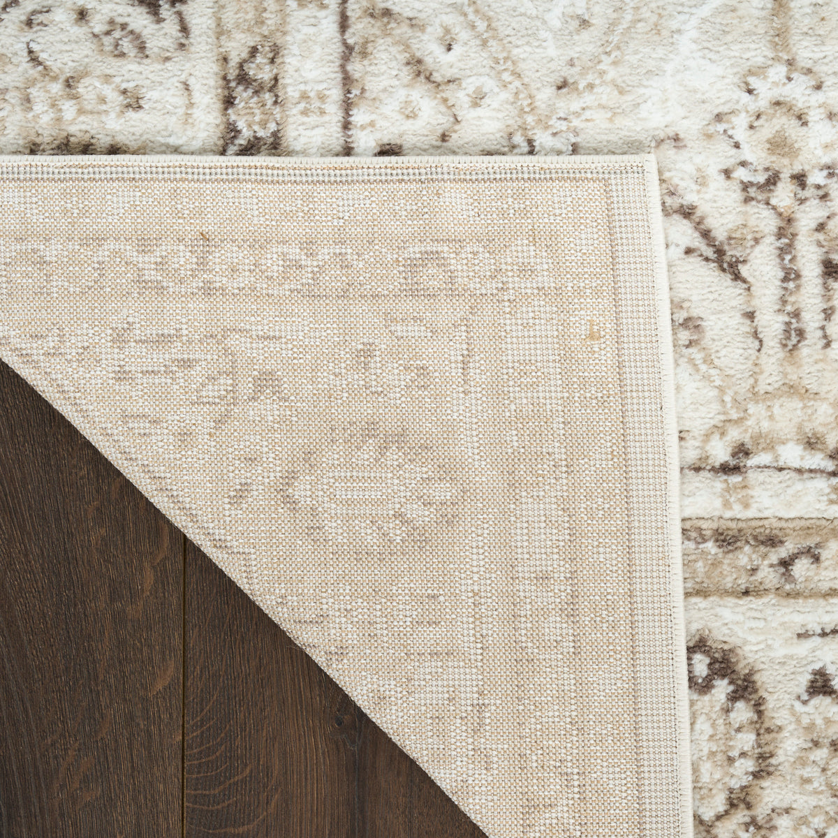 Dekor DEK03 Ivory Brown Rug